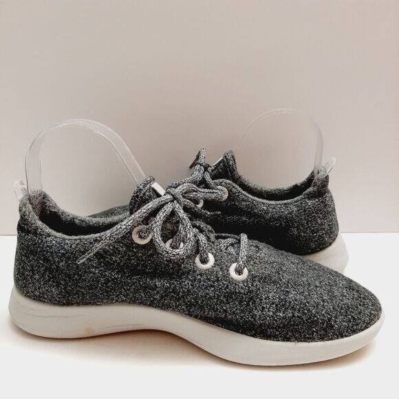 ALLBIRDS Wool Runners Classic Low-Top Comfort Lace-Up Shoes Gray Sz 10 - Picture 12 of 16